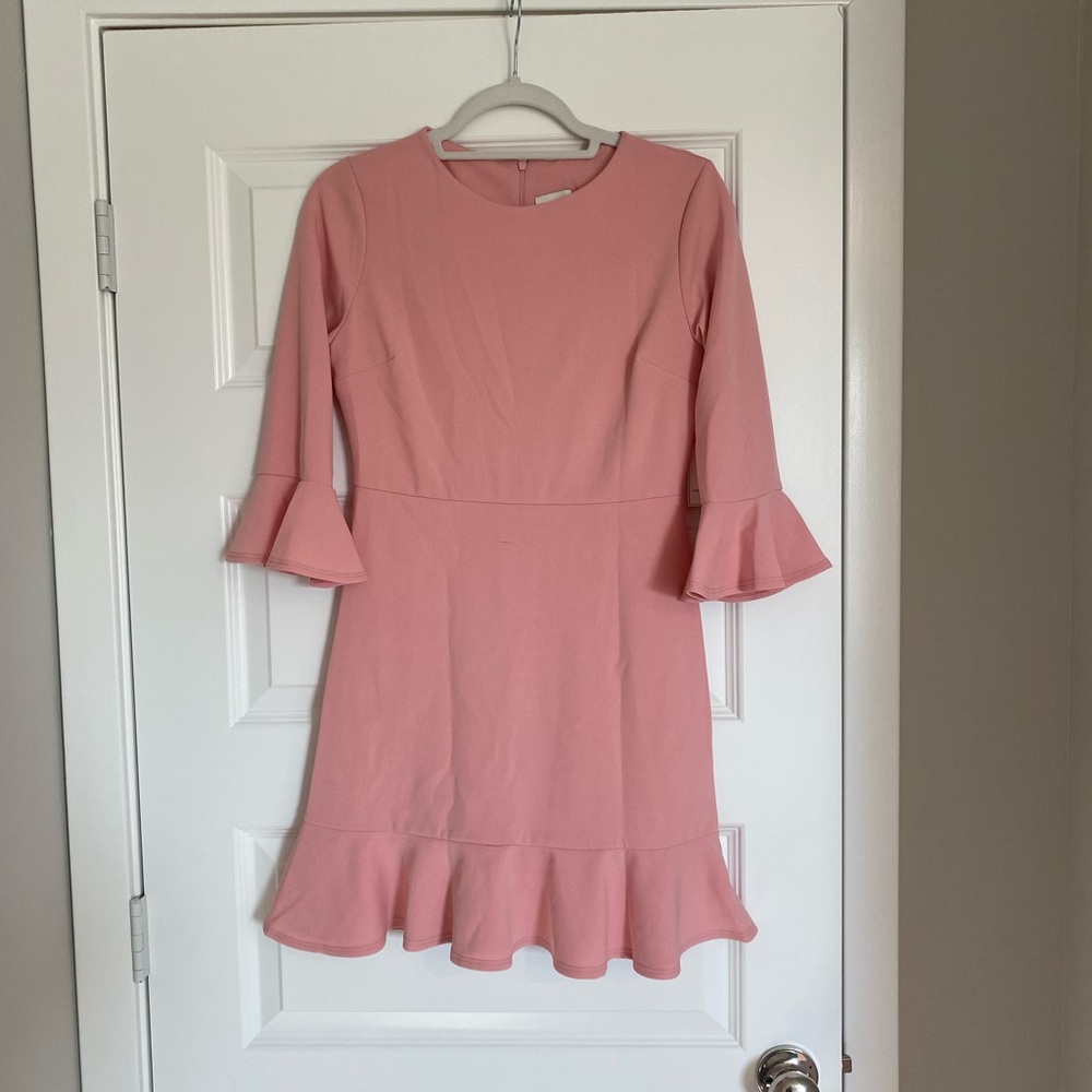 Pink mini dress